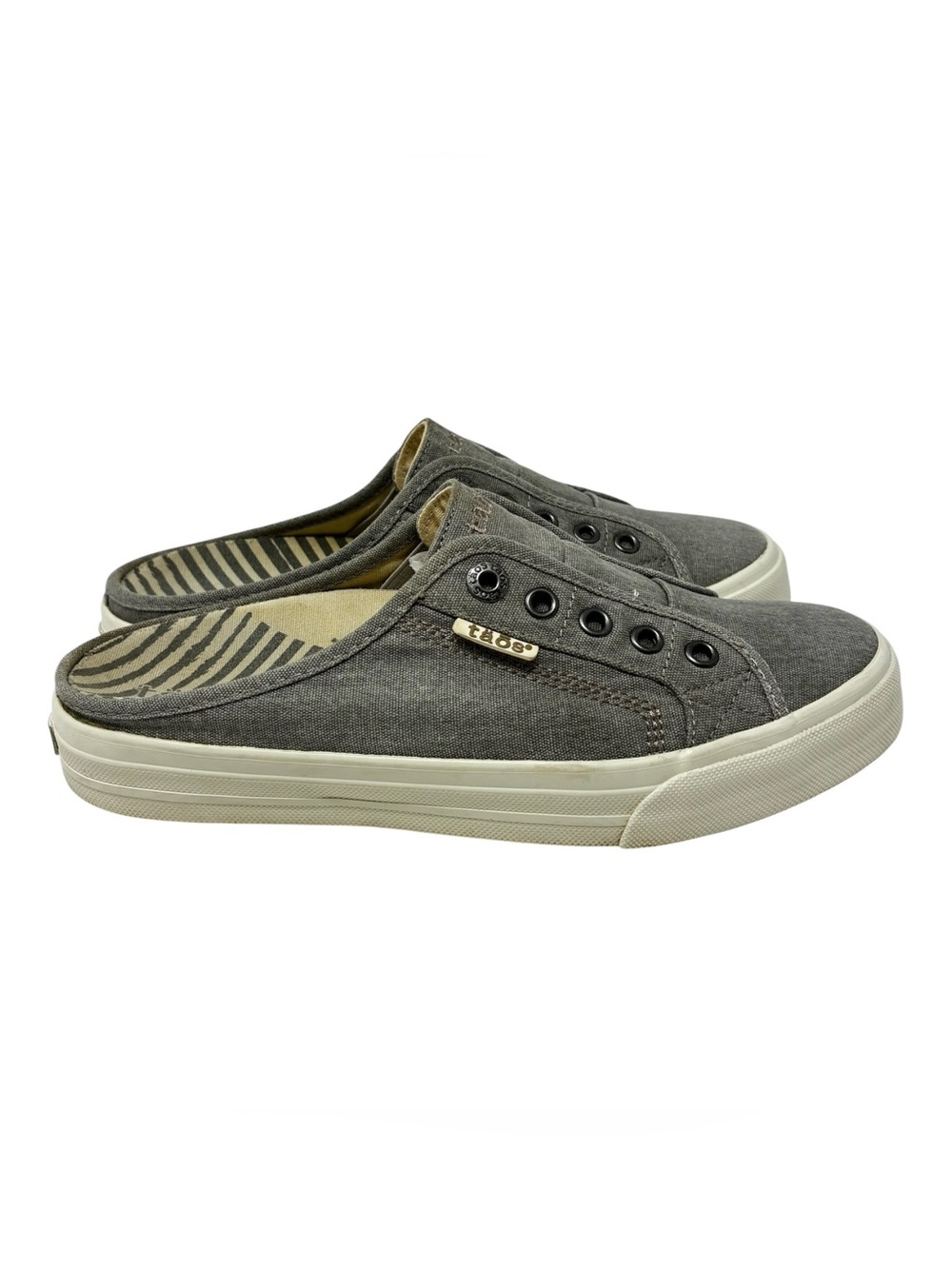 TAO’S EZ SOUL Canvas Slip On Mules Women’s Size 8